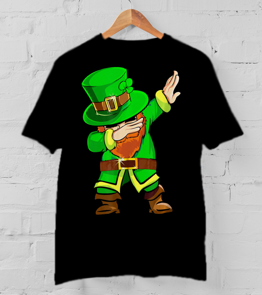 Dabechaun Leprechaun Dabbing Funny St. Patrick's Day T-Shirt