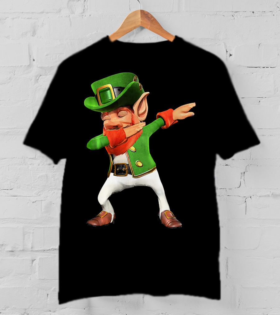 Dabbing Leprechaun St Patrick's Day T-Shirt