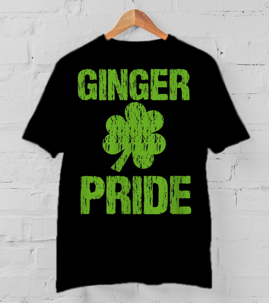 Ginger Pride Shamrock St. Patrick's Day Iconic T-Shirt