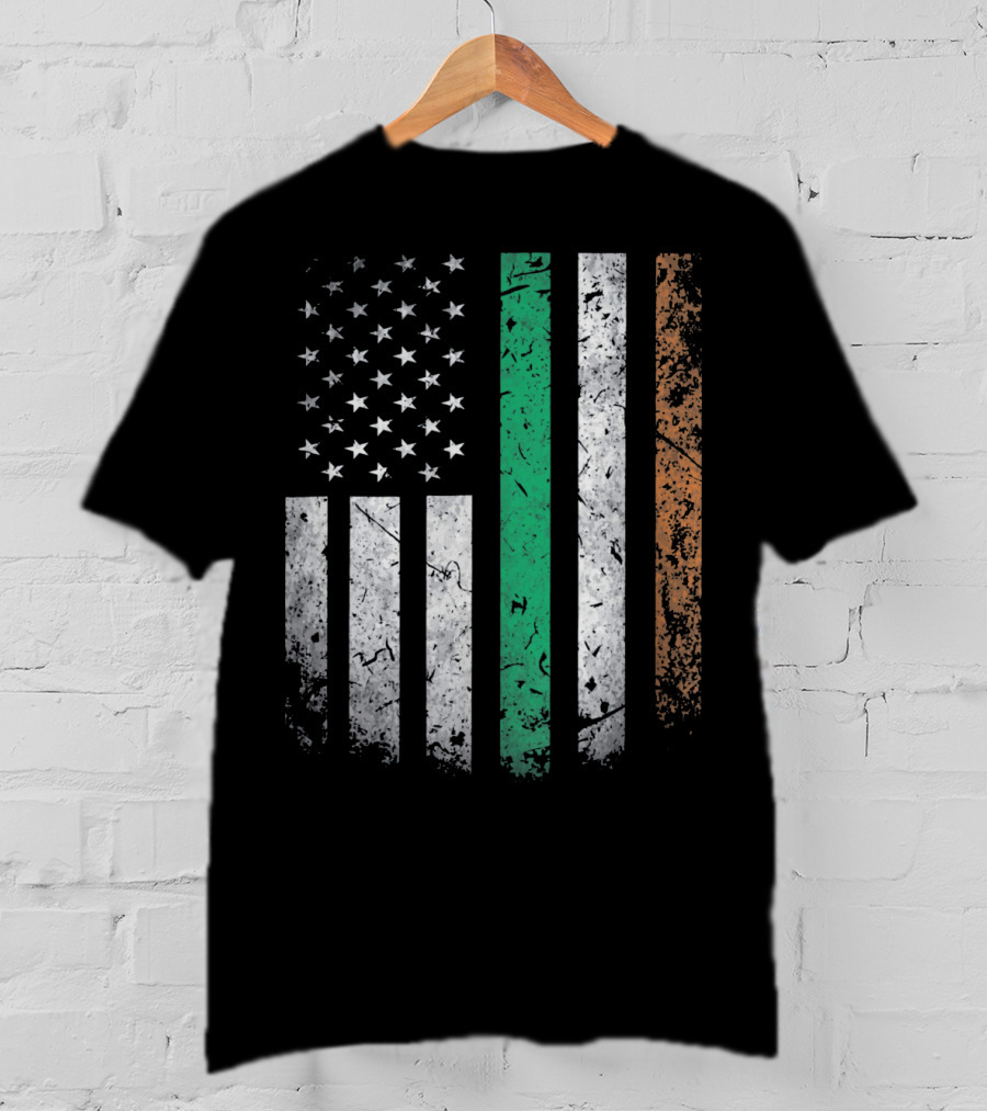 Ireland Flag Irish America Saint Patrick's Day T-Shirt