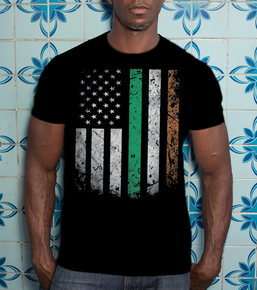 Ireland Flag Irish America Saint Patrick's Day T-Shirt