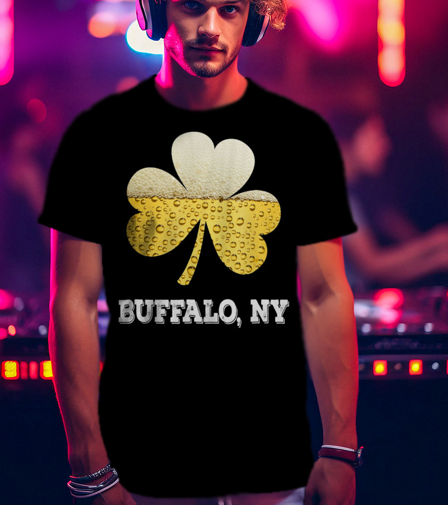Buffalo NY Shamrock Beer T-Shirt