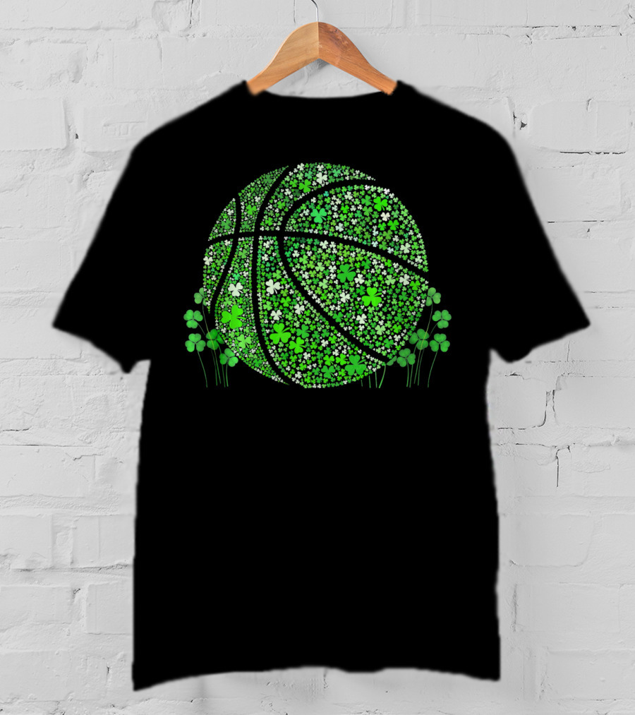 Irish Basketball Shamrock Awesome T-Shirt