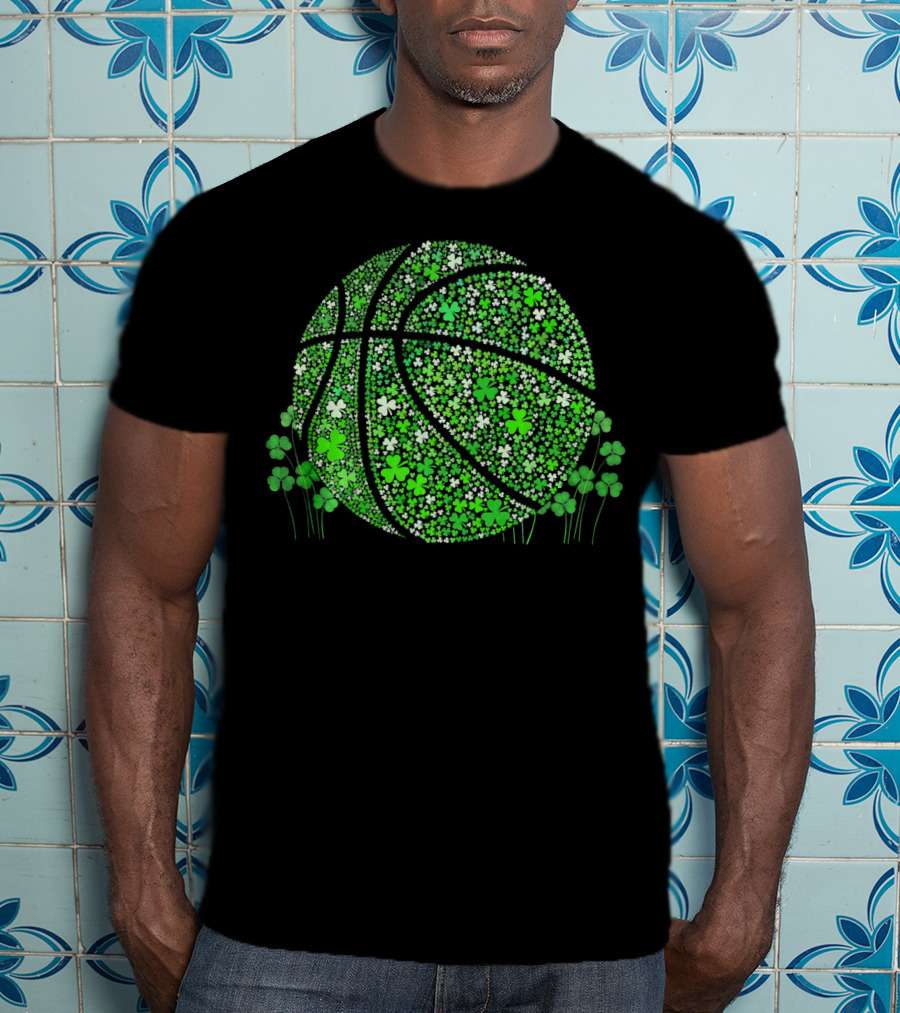 Irish Basketball Shamrock Awesome T-Shirt