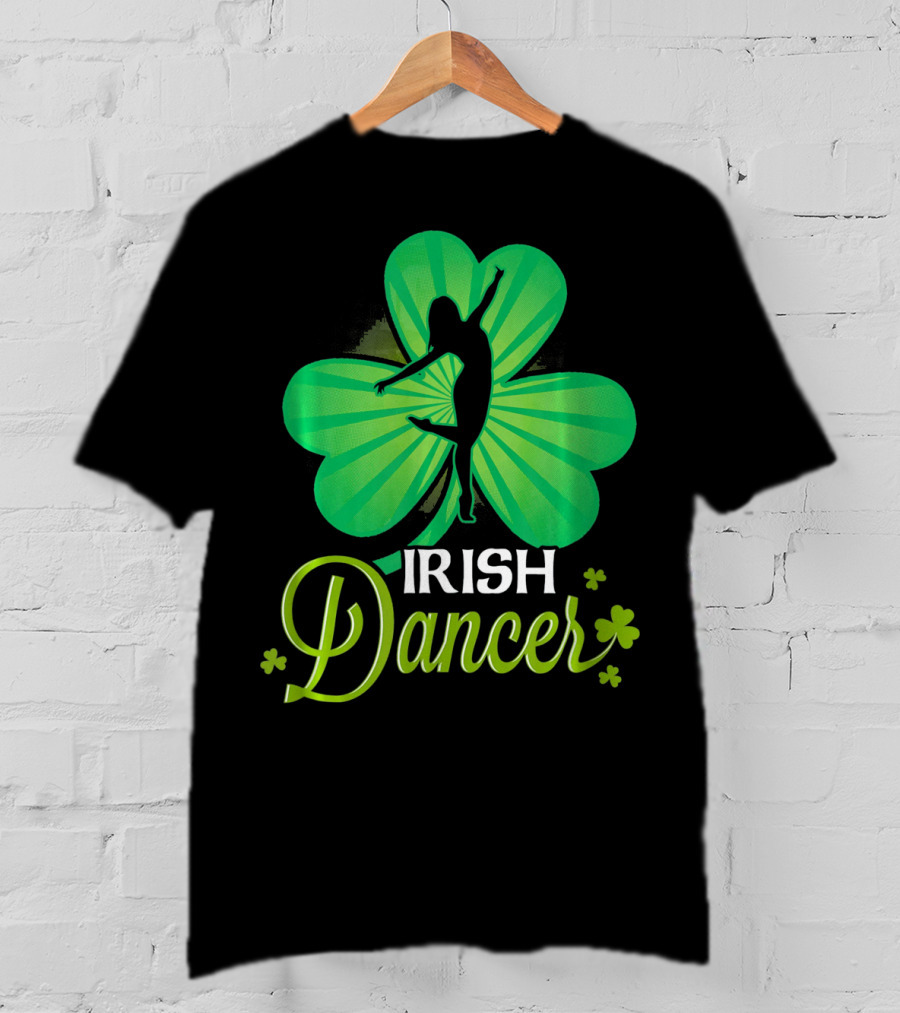 Irish Dancer Shamrock T-Shirt