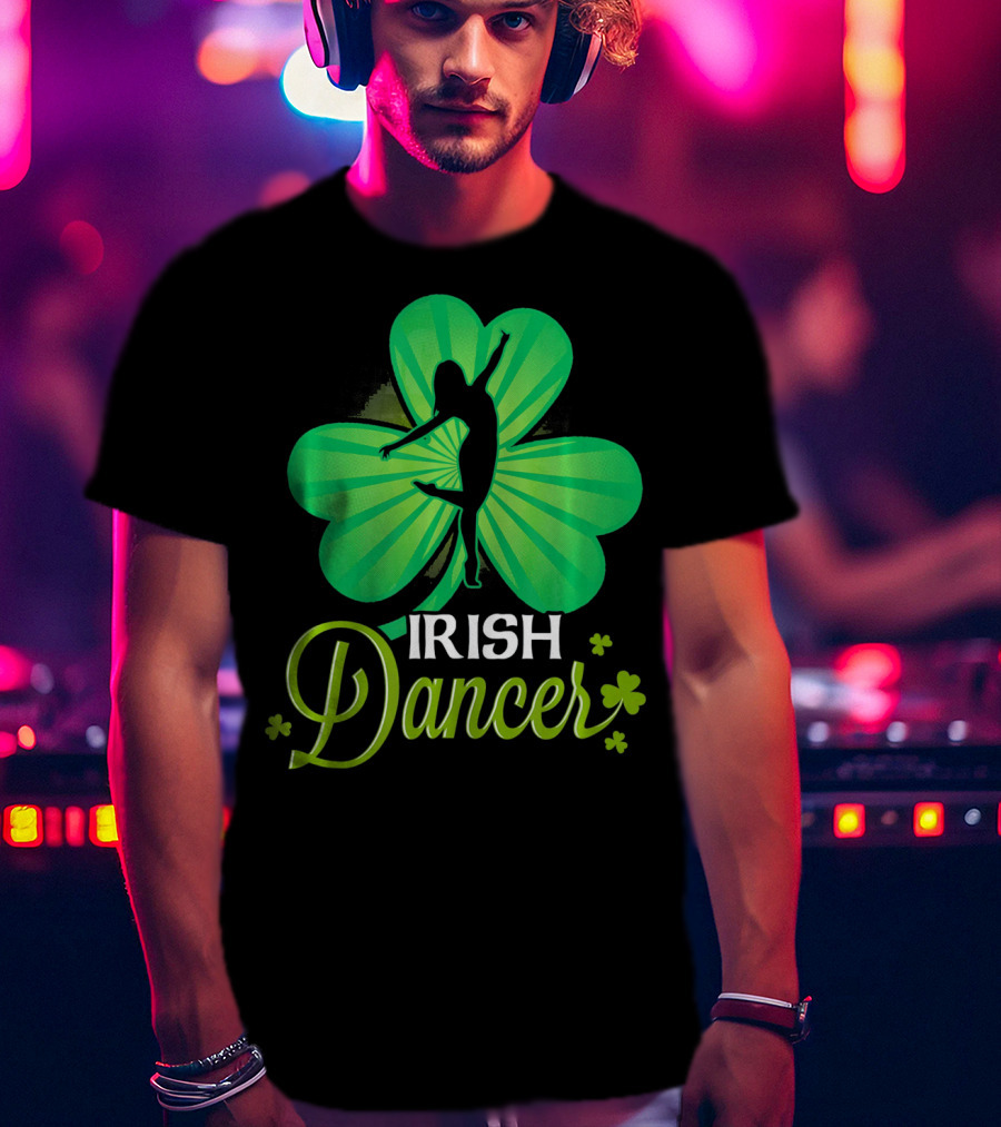 Irish Dancer Shamrock T-Shirt