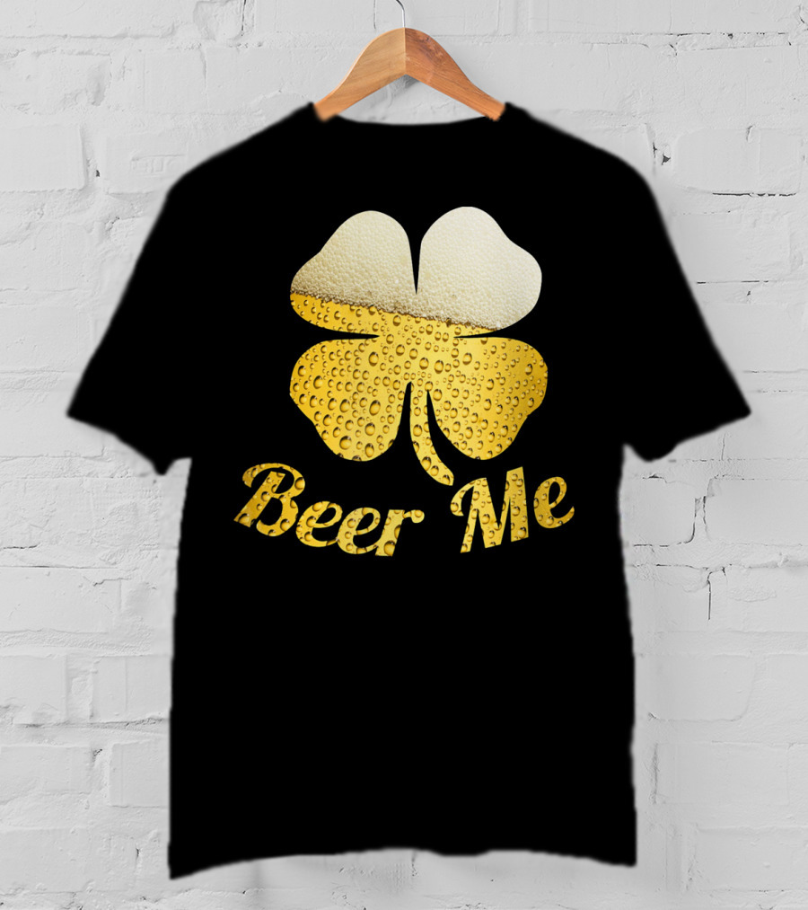 Beer Me Shamrock Bubbles T-Shirt