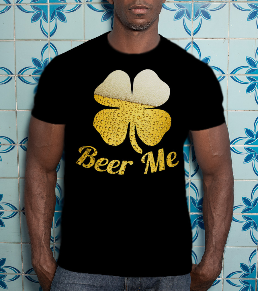 Beer Me Shamrock Bubbles T-Shirt