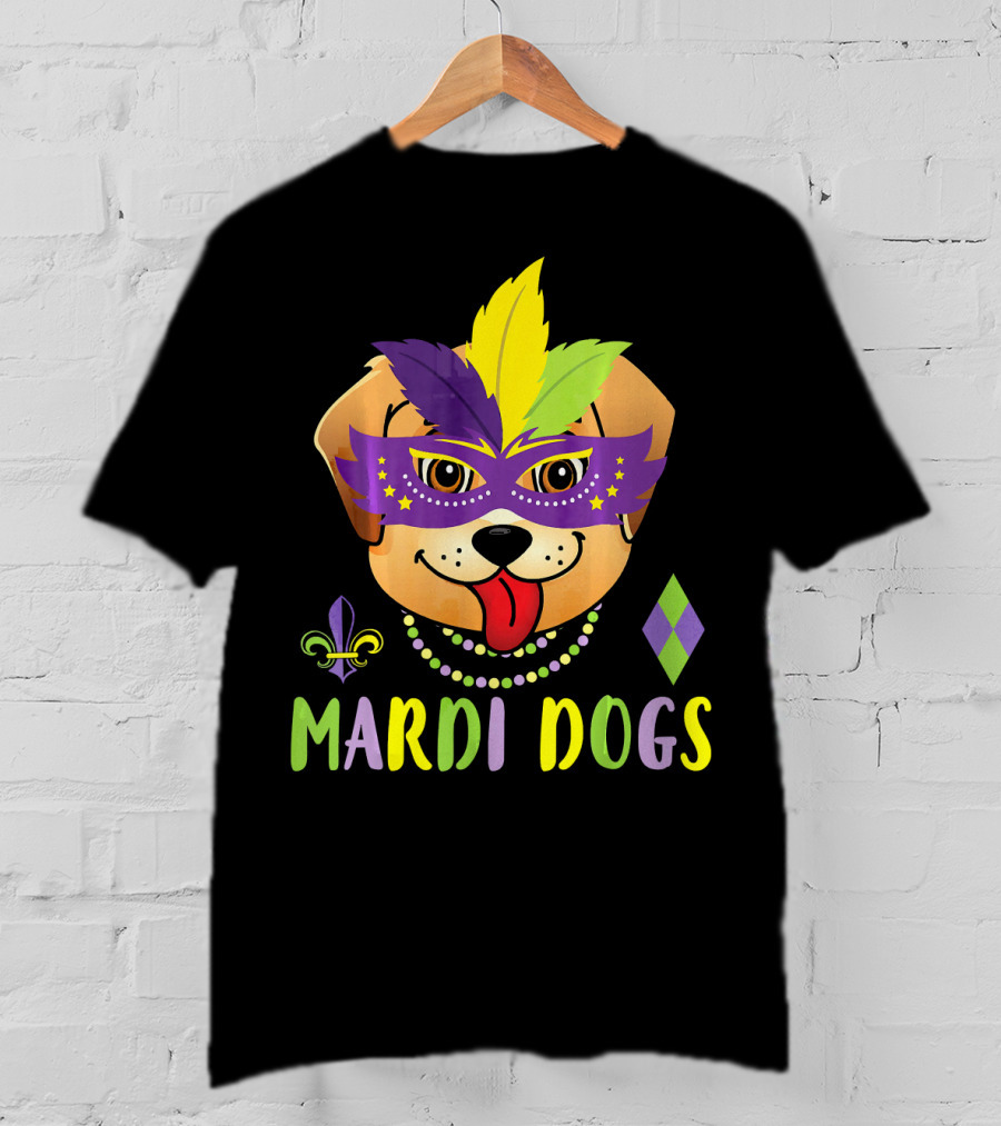 Mardi Dogs Labrador Retriever Gras Costume Dance Be T-Shirt