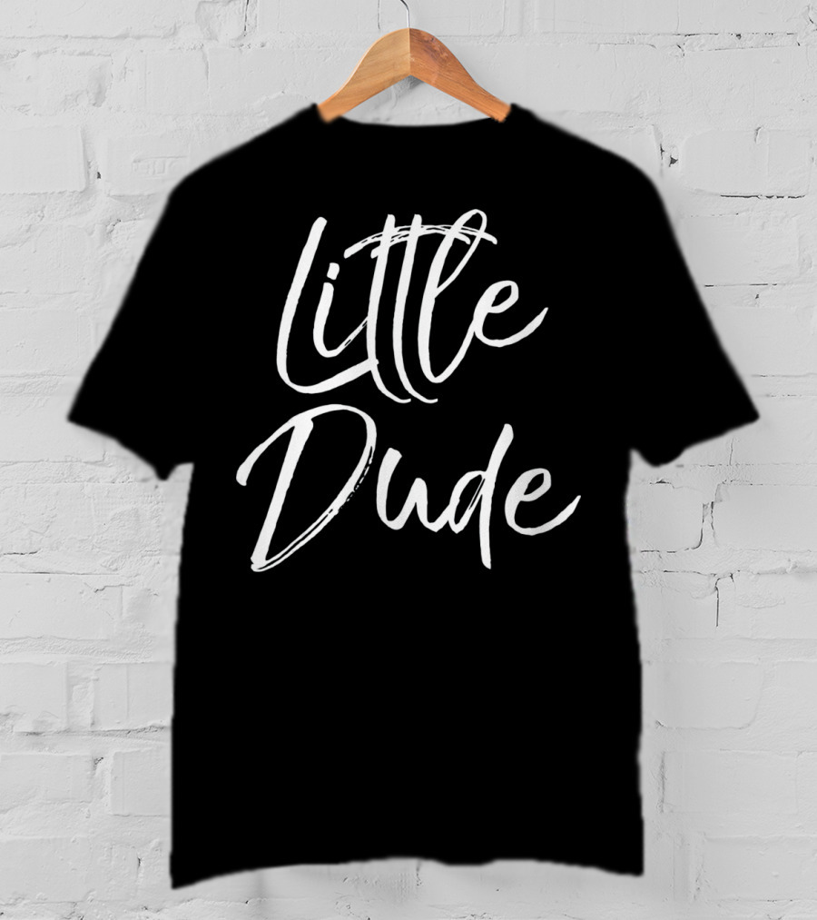 Little Dude Fun Cute Boys T-Shirt