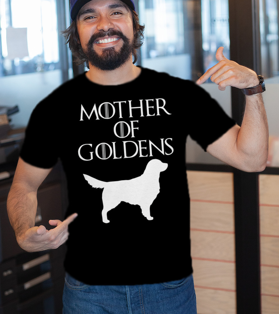 Mother Of Goldens Cute And Unique White T-Shirt