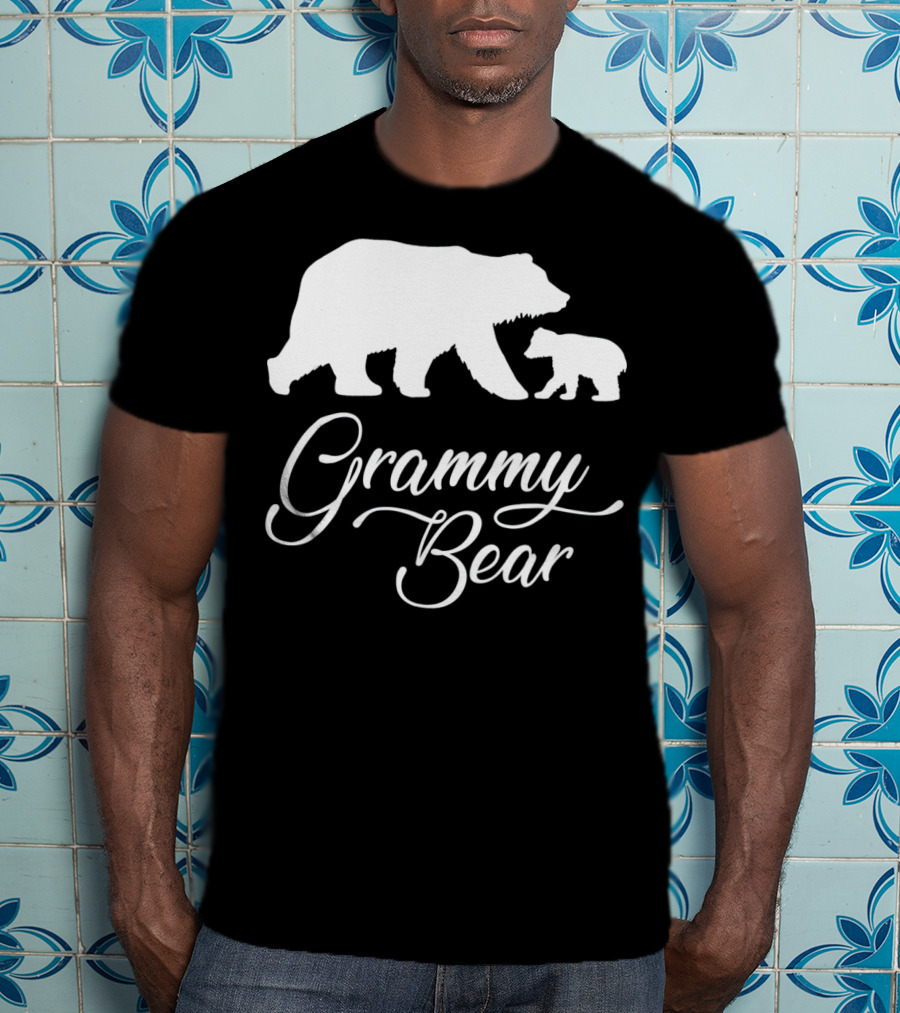 Grammy Bear Grandmother Cute Bear Cubs T-Shirt