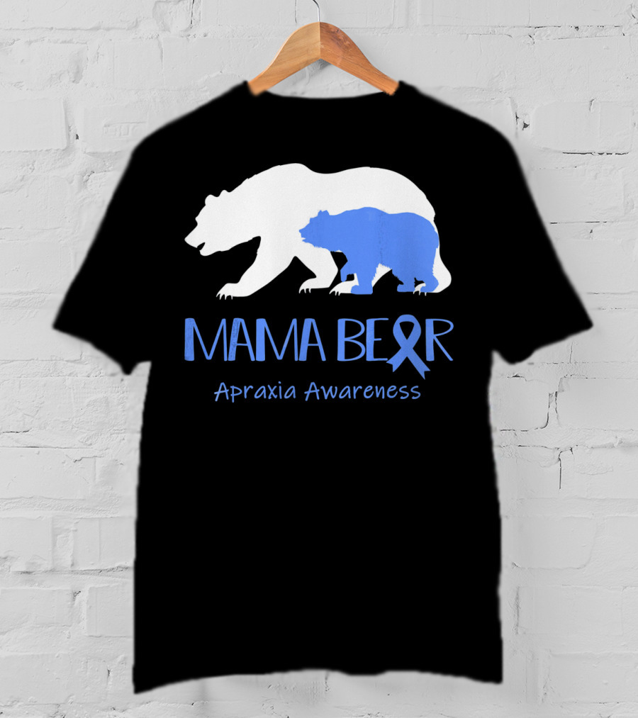 MAMA BEAR Apraxia Awareness T-Shirt