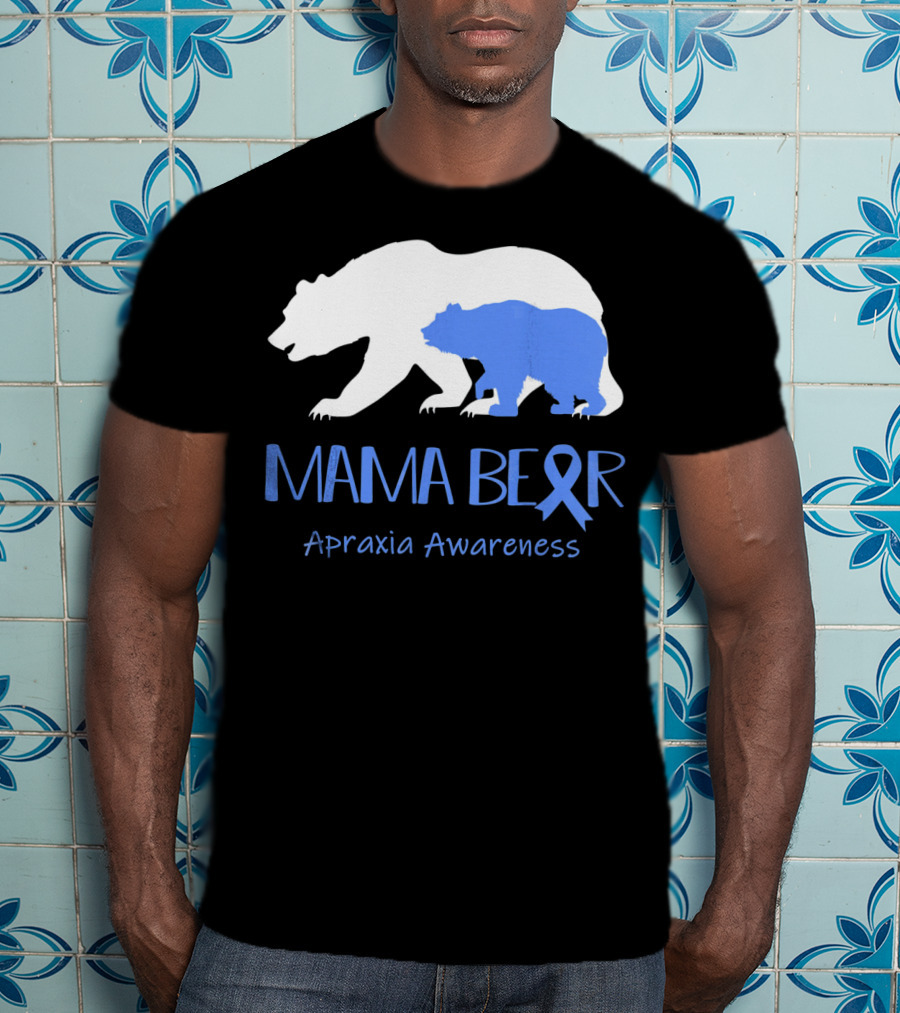 MAMA BEAR Apraxia Awareness T-Shirt