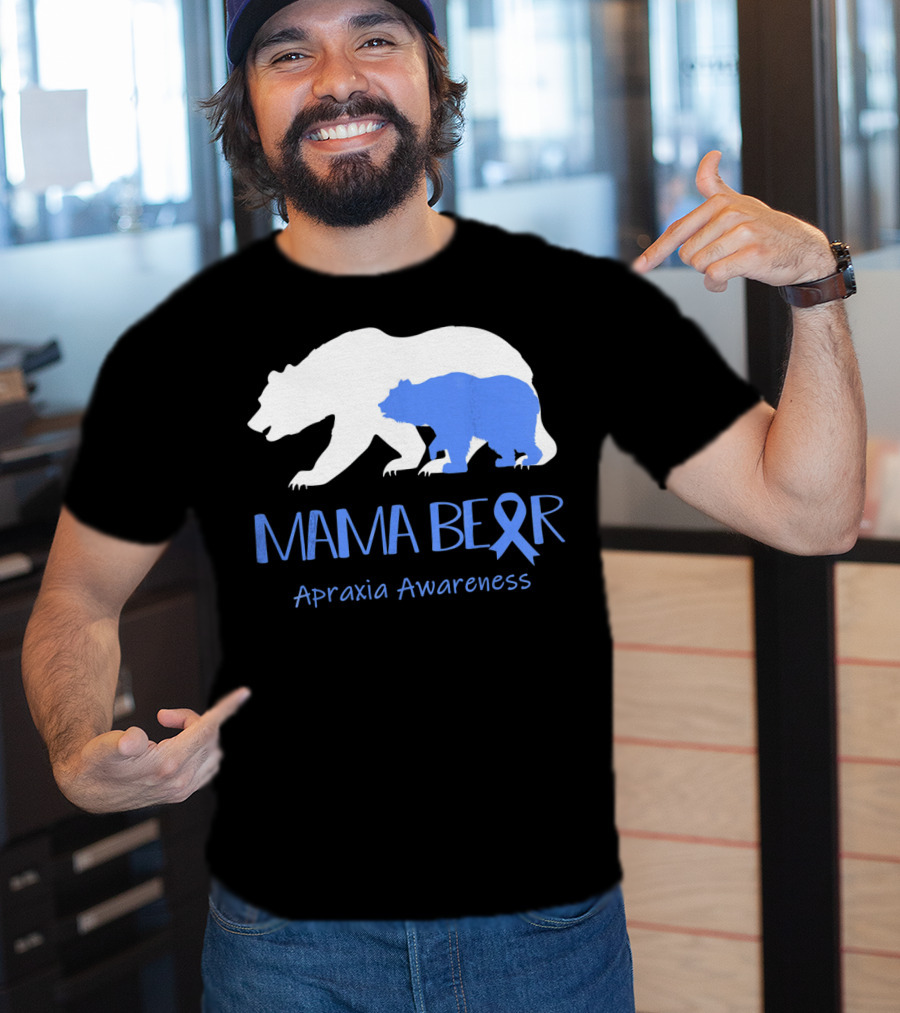 MAMA BEAR Apraxia Awareness T-Shirt