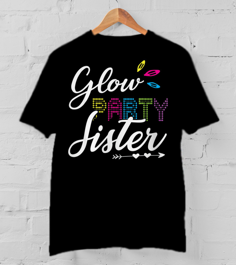 Glow Party Sister Color Diamond T-Shirt