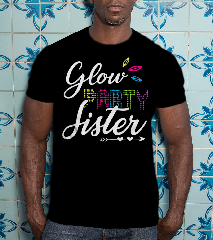 Glow Party Sister Color Diamond T-Shirt
