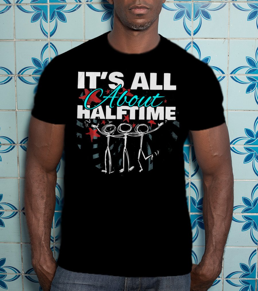 It's All About Halftime Band Mom Marching Band T-Shirt