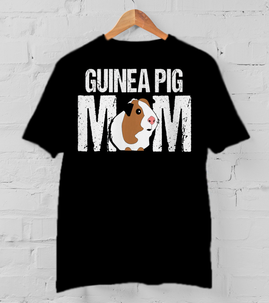 Guinea Pig Mom Funny Cute Pet Lover T-Shirt