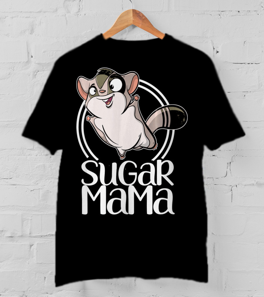 Sugar Mama Adorable Sugar Glider Character T-Shirt