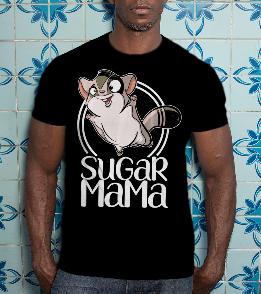 Sugar Mama Adorable Sugar Glider Character T-Shirt
