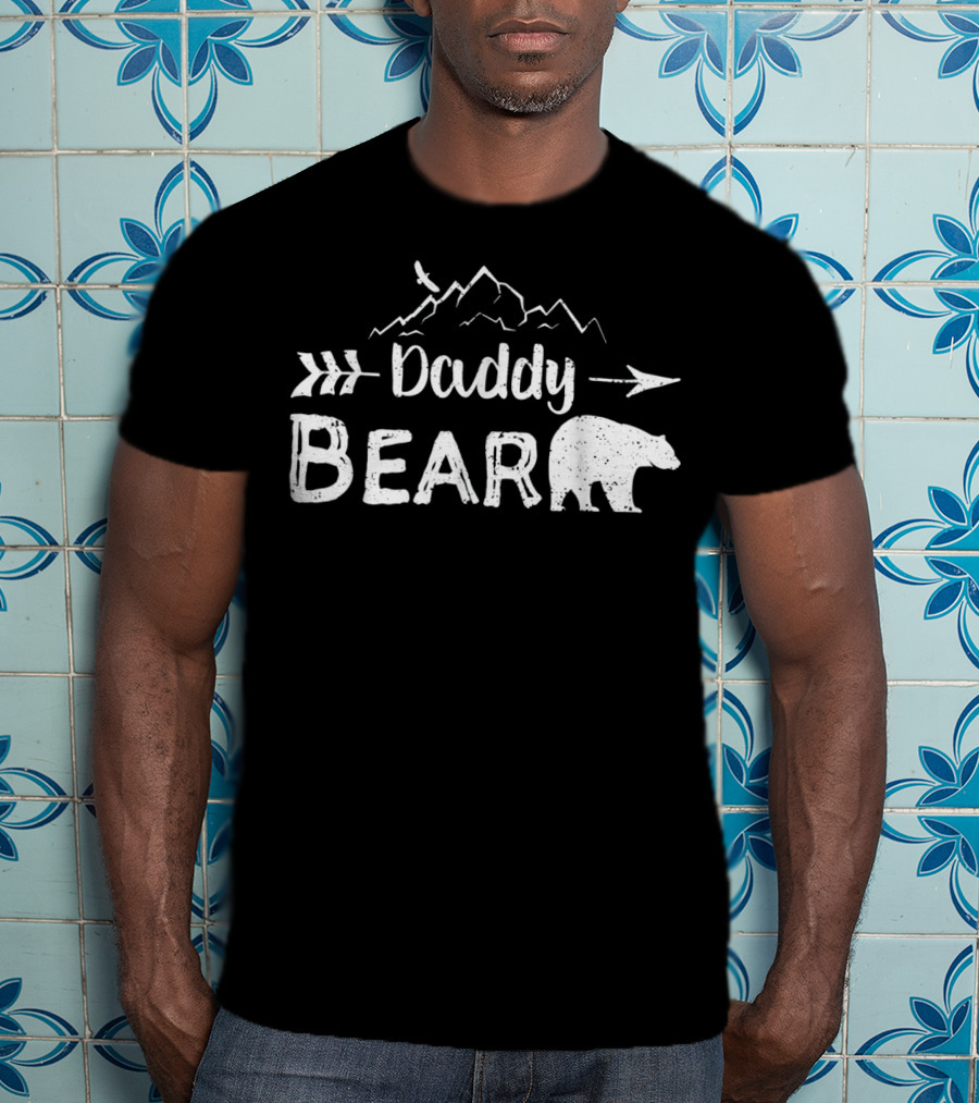 Daddy Bear Mountains Arrow Bear T-Shirt