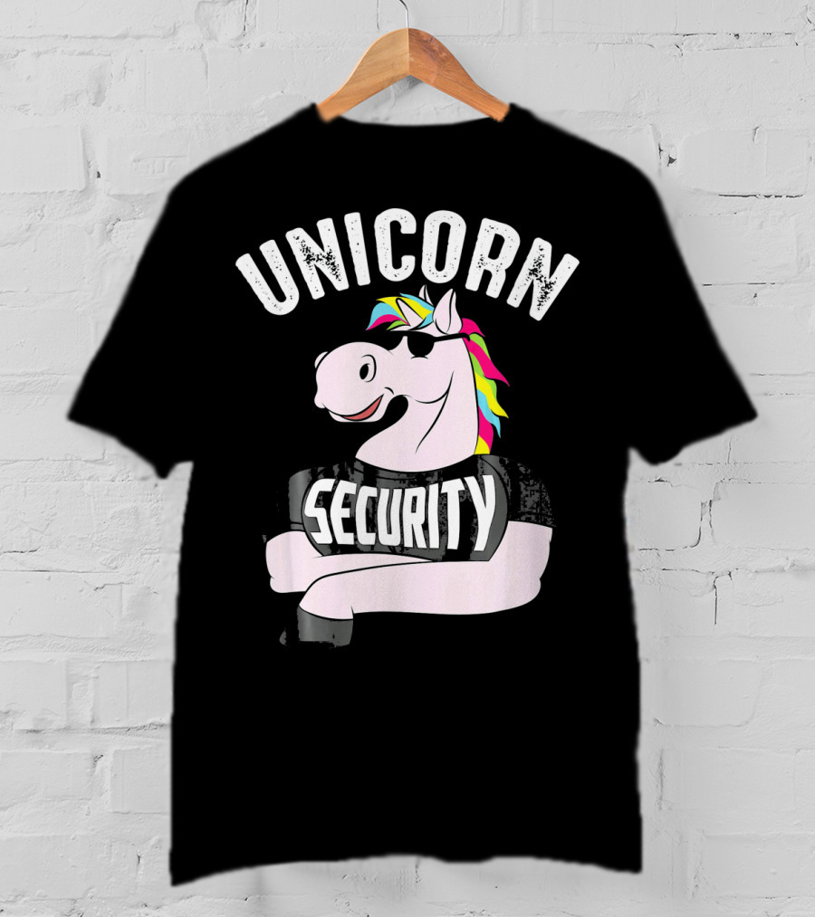 Unicorn Security Shirt For Men Fana T-Shirt