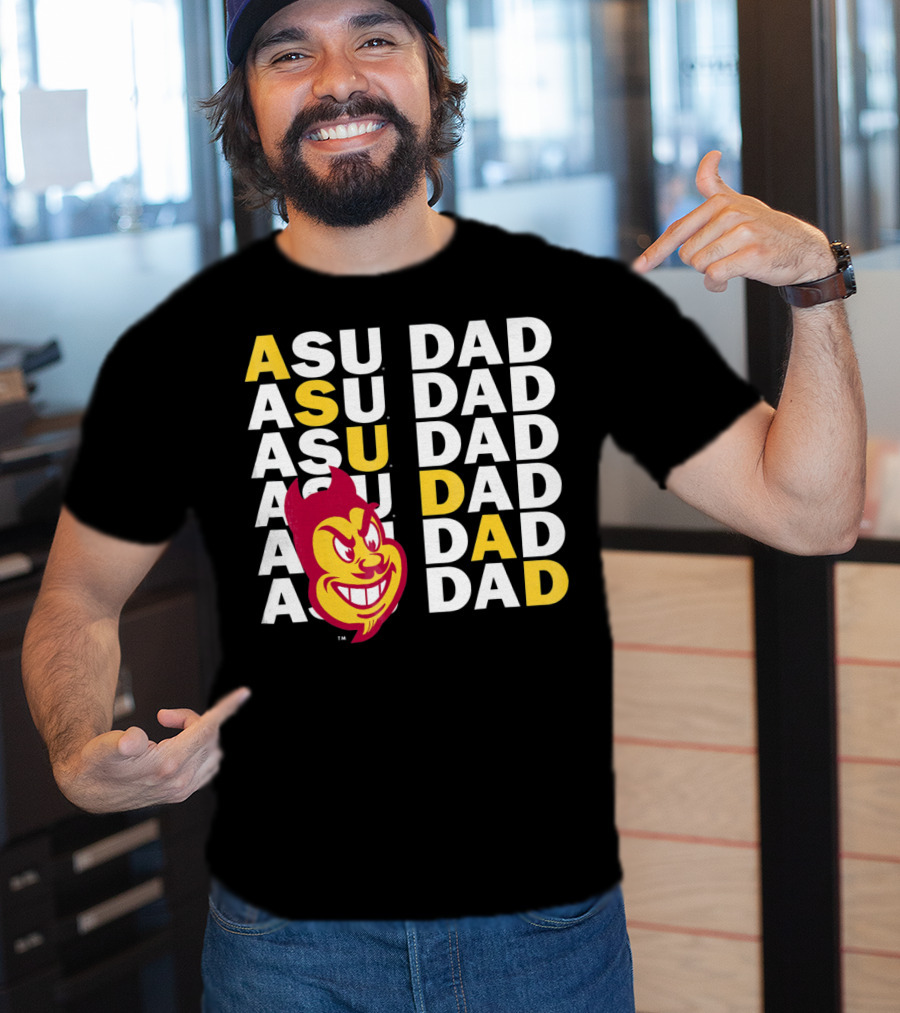 ASU Sun Devils Dad Arizona State University T-Shirt