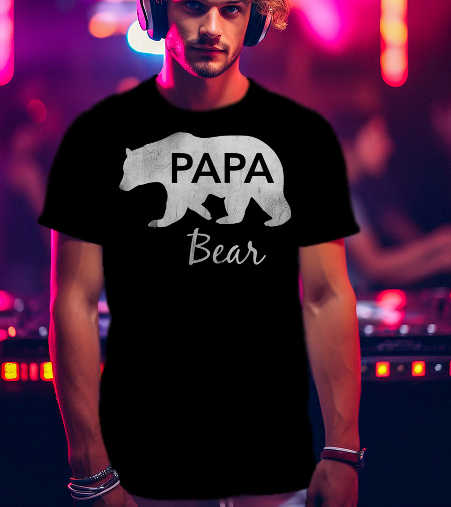 Papa Bear Mens Great T-Shirt