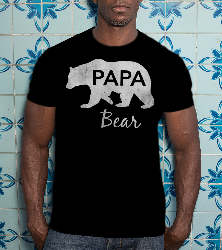 Papa Bear Mens Great T-Shirt