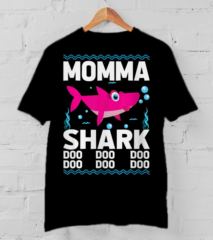 Momma Shark Doo Doo Doo Doo Doo T-Shirt
