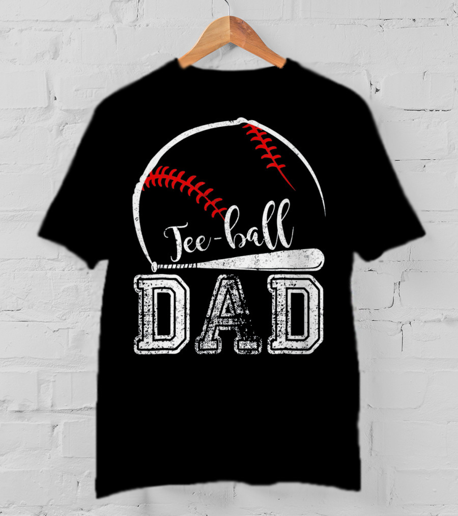 Tee-Ball Dad Mens Sport T-Shirt