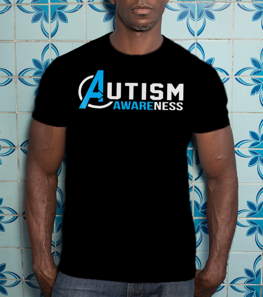Autism Awareness Symbol Inspired By Superhero T-Shirt