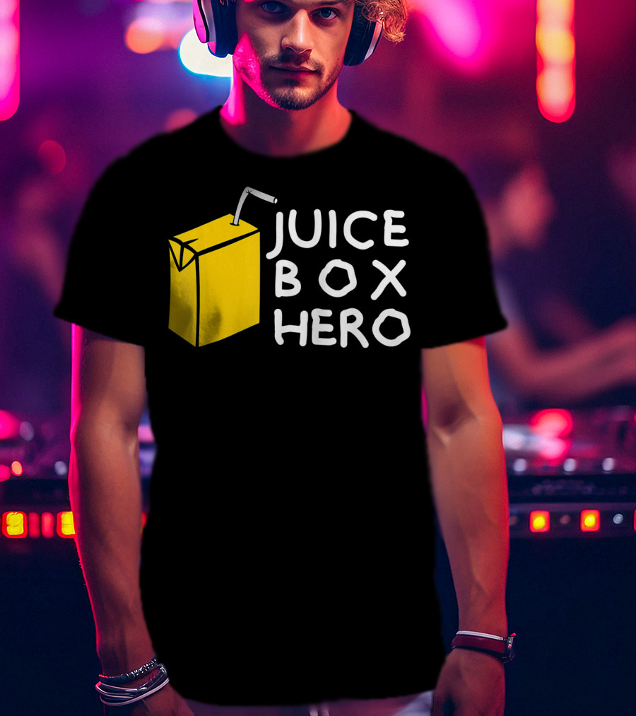 Juice Box Hero Type 1 Diabetes Awareness T-Shirt