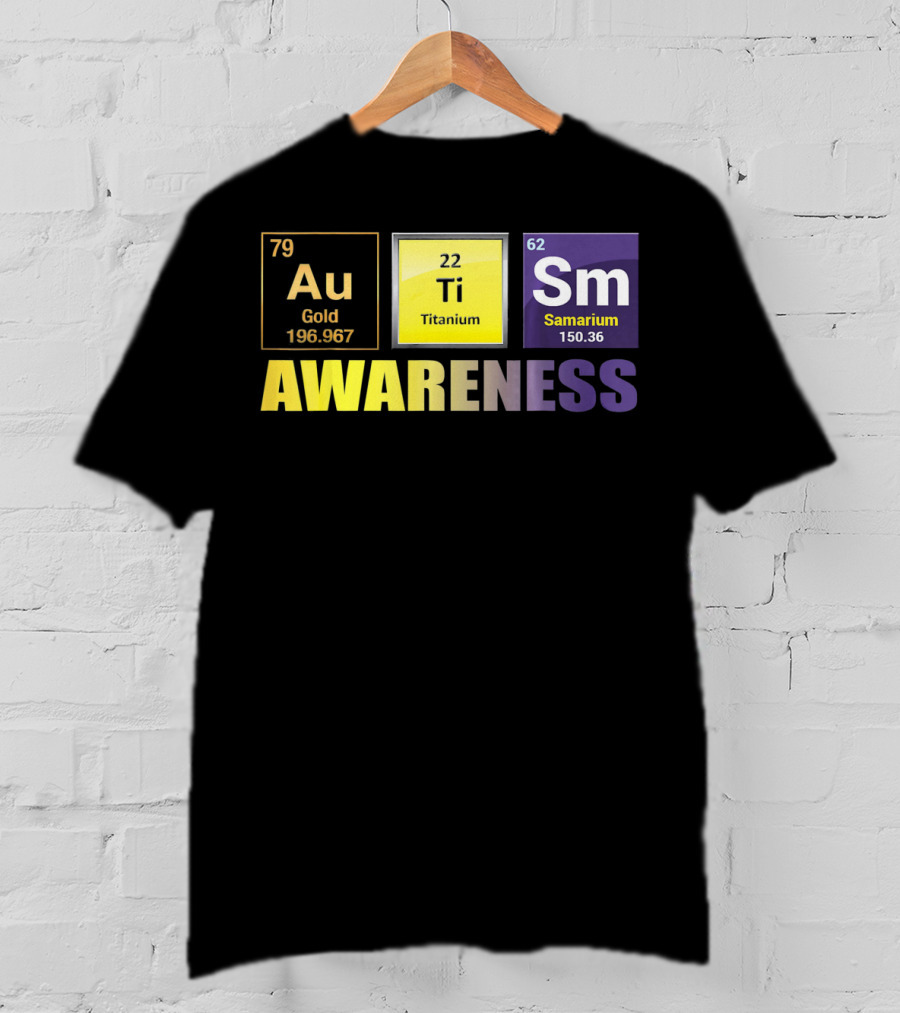 Au Ti Sm Awareness Elements T-Shirt