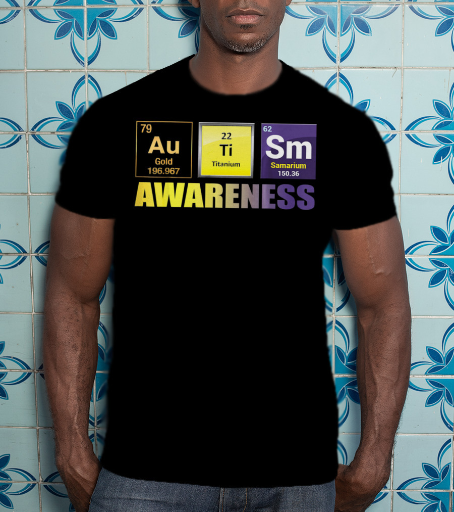 Au Ti Sm Awareness Elements T-Shirt