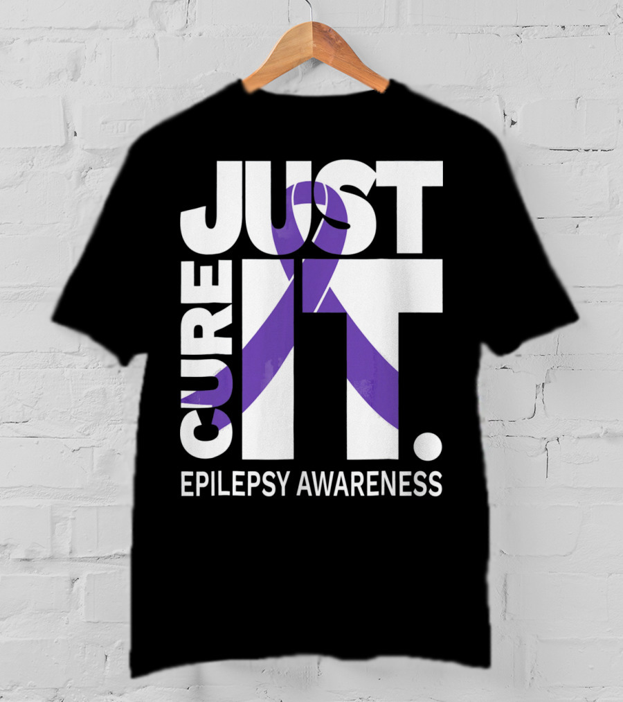 Just Cure It Epilepsy Awareness T-Shirt