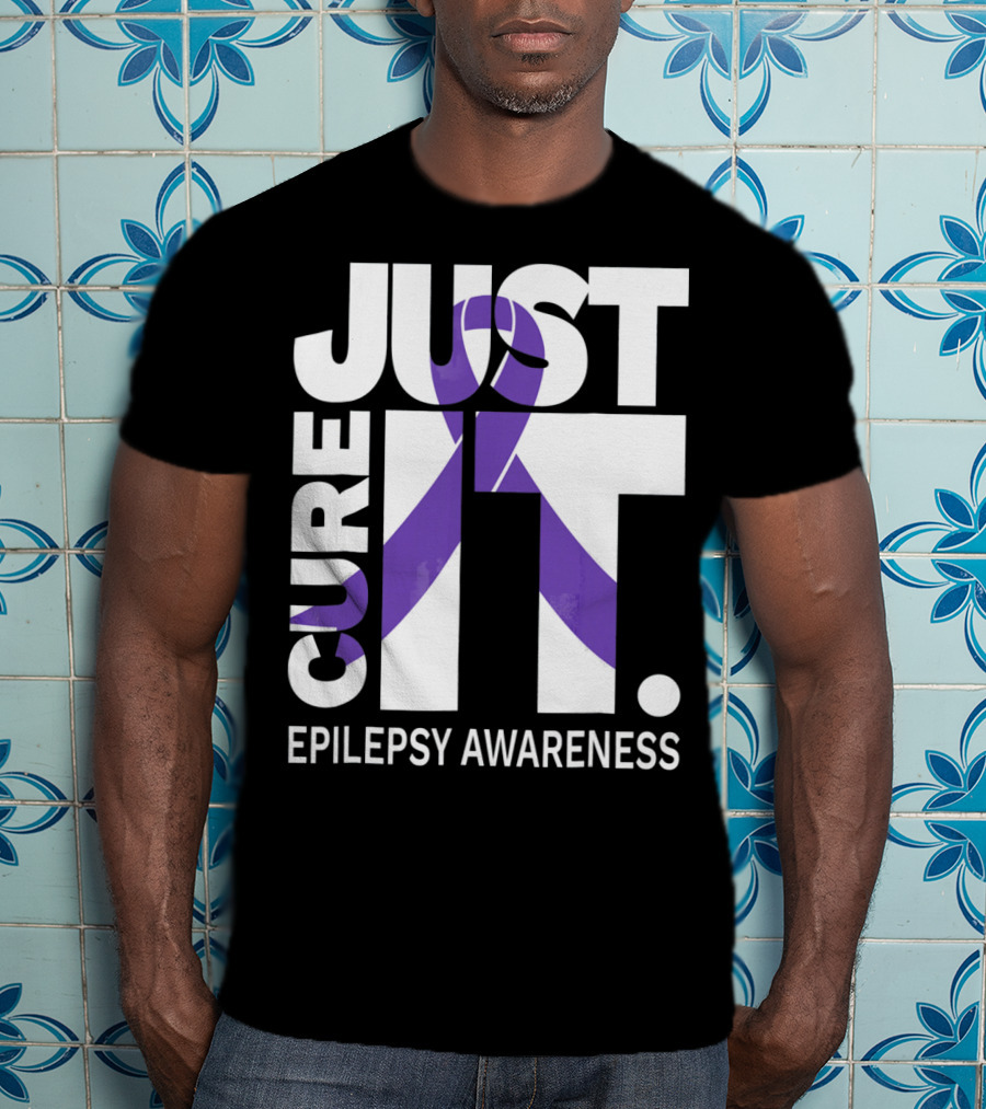 Just Cure It Epilepsy Awareness T-Shirt