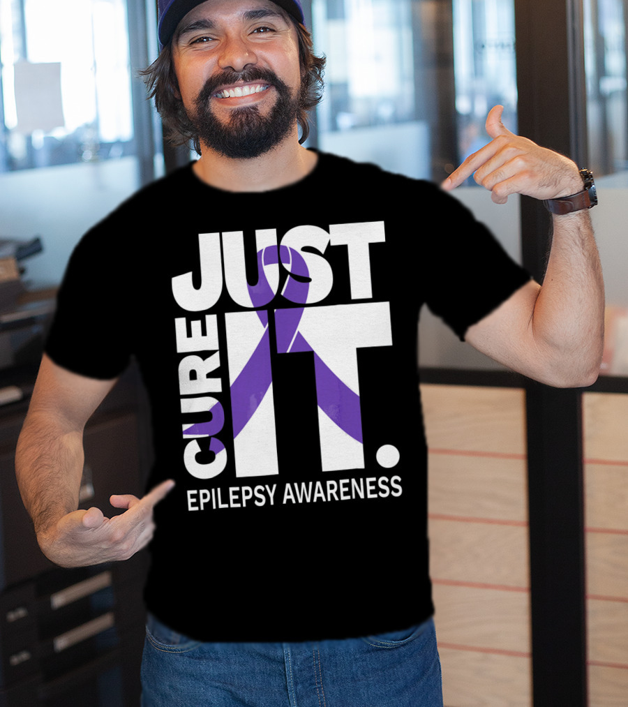 Just Cure It Epilepsy Awareness T-Shirt