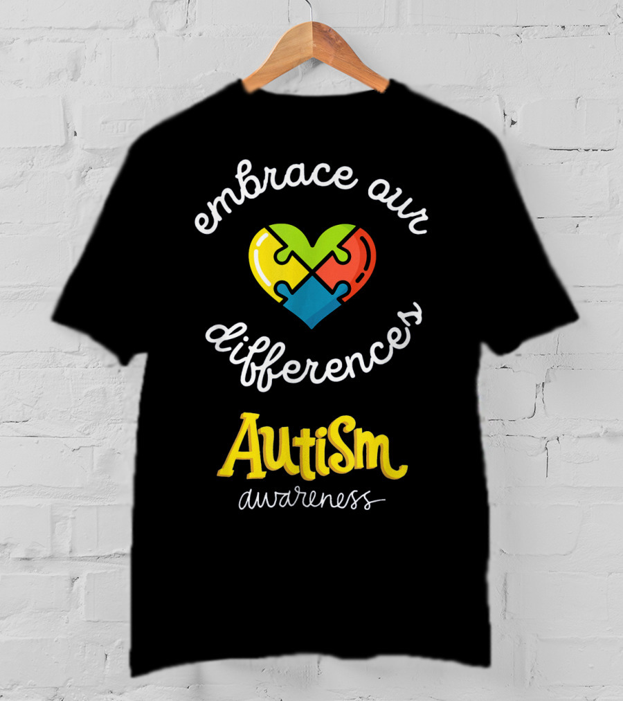 Embrace Our Differences Autism Awareness T-Shirt