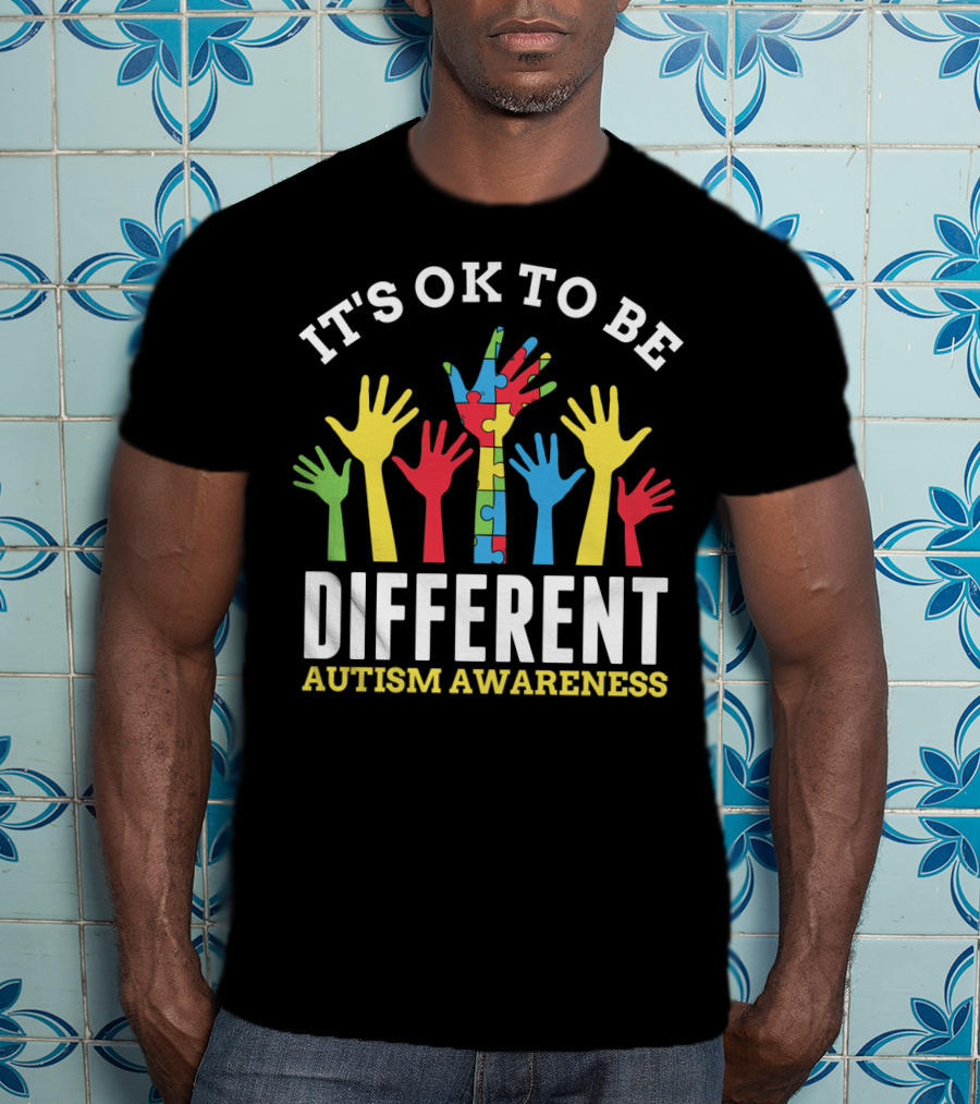 It's OK To Be Different Autism Awareness T-Shirt