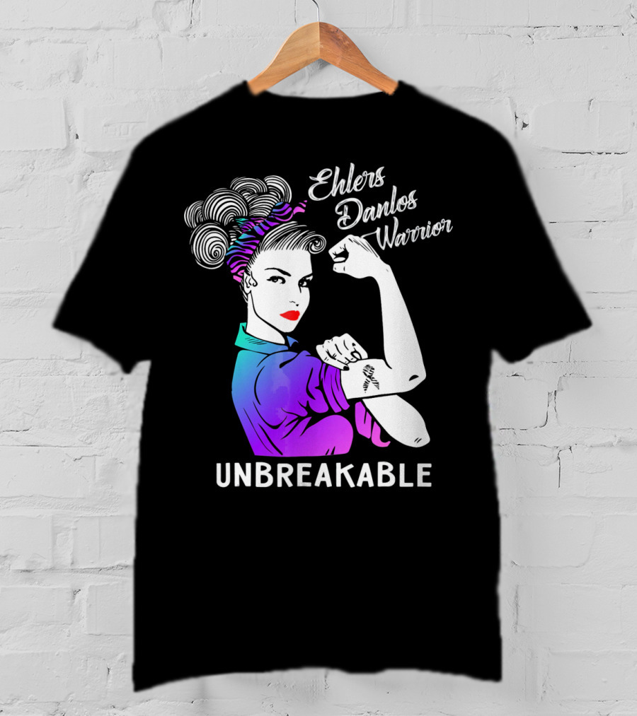 Ehlers Danlos Syndrome Warrior Unbreakable T-Shirt