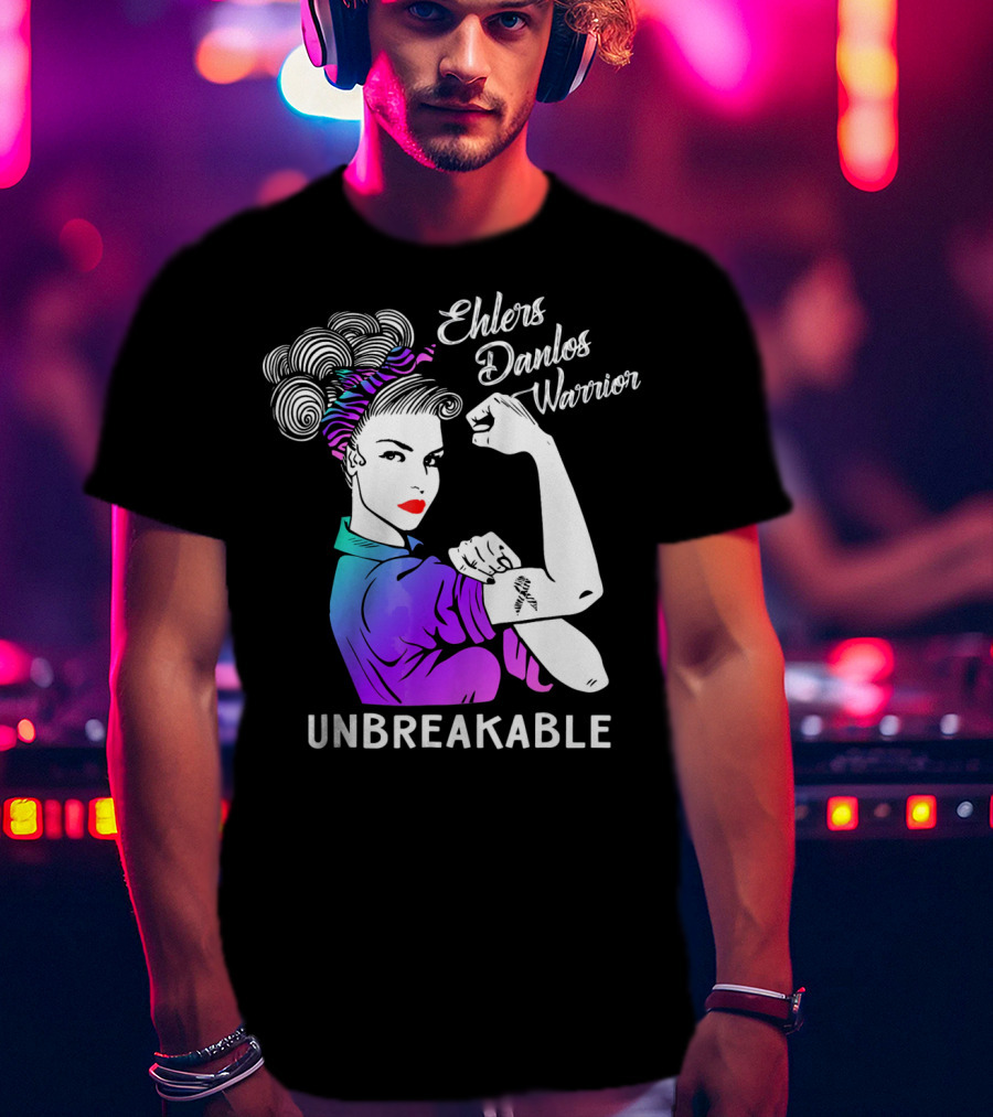 Ehlers Danlos Syndrome Warrior Unbreakable T-Shirt