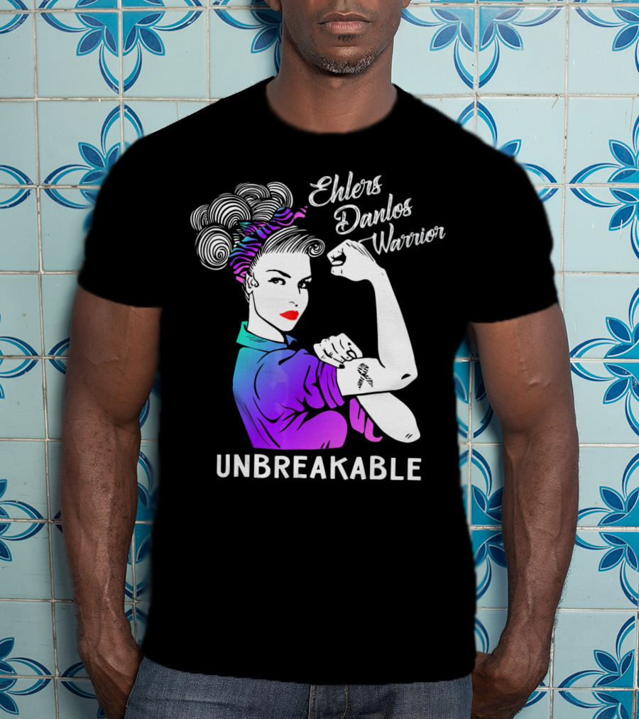 Ehlers Danlos Syndrome Warrior Unbreakable T-Shirt