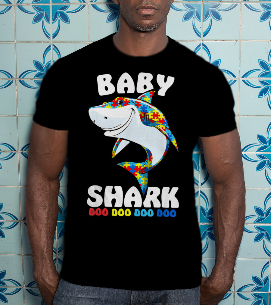 Baby Shark Doo Doo Doo Doo Puzzle Birthday T-Shirt