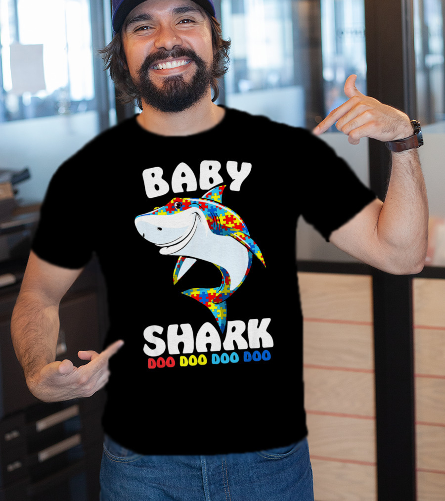 Baby Shark Doo Doo Doo Doo Puzzle Birthday T-Shirt
