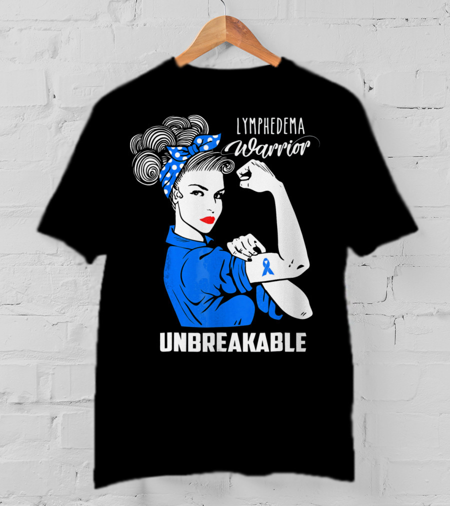 Lymphedema Awareness Warrior Unbreakable T-Shirt