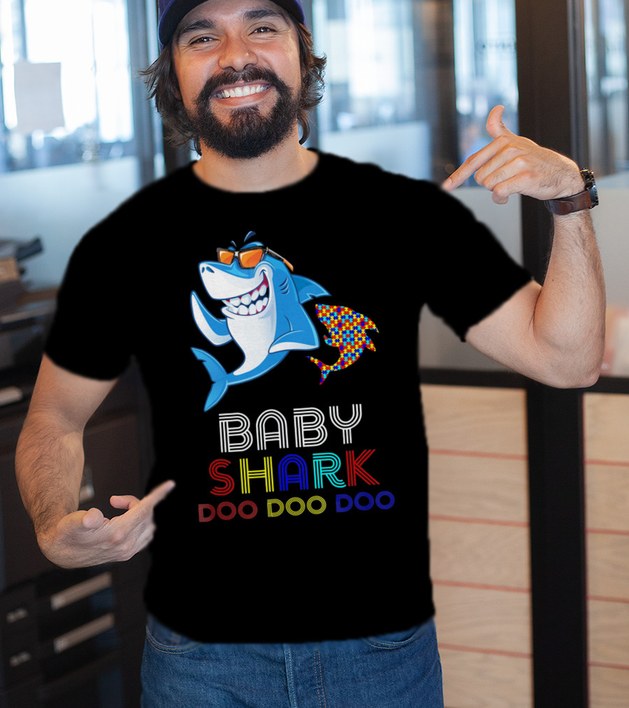 Baby Shark Doo Doo Doo Autism Awareness T-Shirt