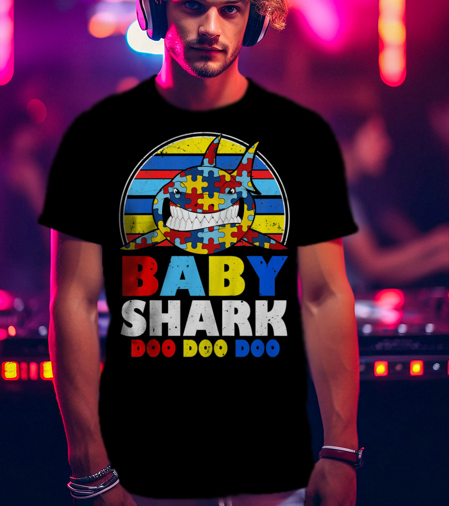 Baby Shark Doo Doo Doo Puzzle T-Shirt