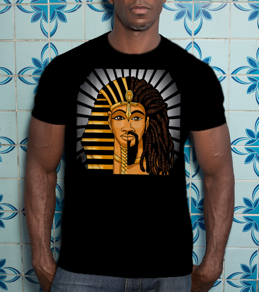 Pharaoh Dashiki Educated King Men Iconic T-Shirt